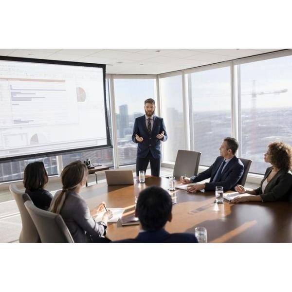 Share presentations and collaborate securely over your existing network with the WP-12