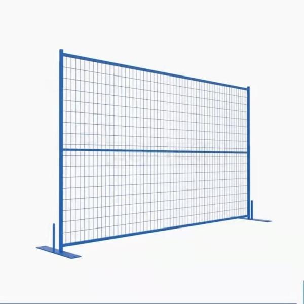 Customized Adjustable Construction Site Temporary Fencing Easily Assembled Waterproof