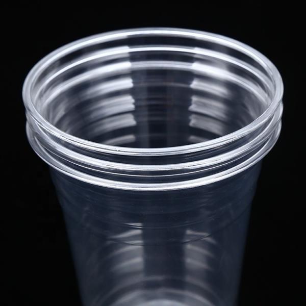 Eco-Friendly Disposable Cups Clear PLA Cups for Takeout in Restaurants