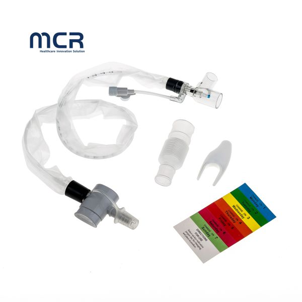 Disposable Closed Suction Catheter with 3 Years Warranty 1PCS/Pouch and 10 Pouches/Box for Medical Use