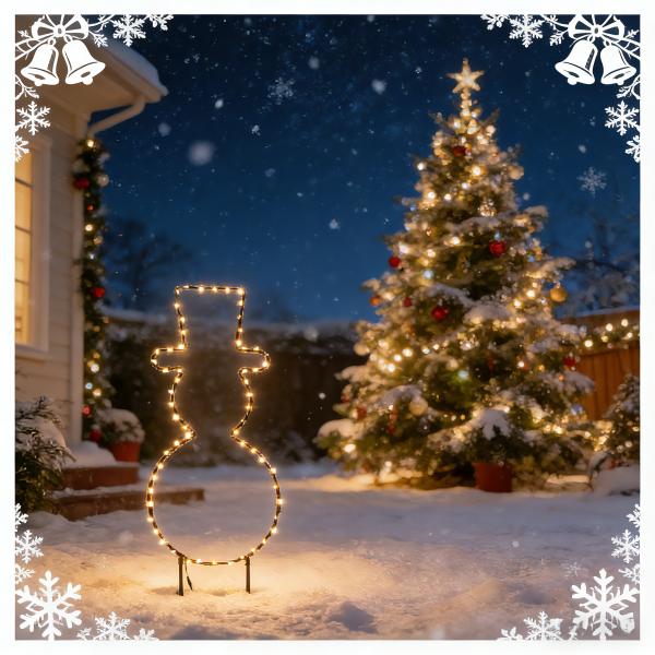30cm ground stake length christmas iron art decorative lights battery case constructed from abs plastic for long lasting
