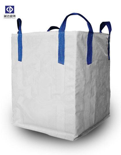 Large Woven Polypropylene FIBC Bulk Bags Duffle Flat Bottom 1000kgs Loading Weight