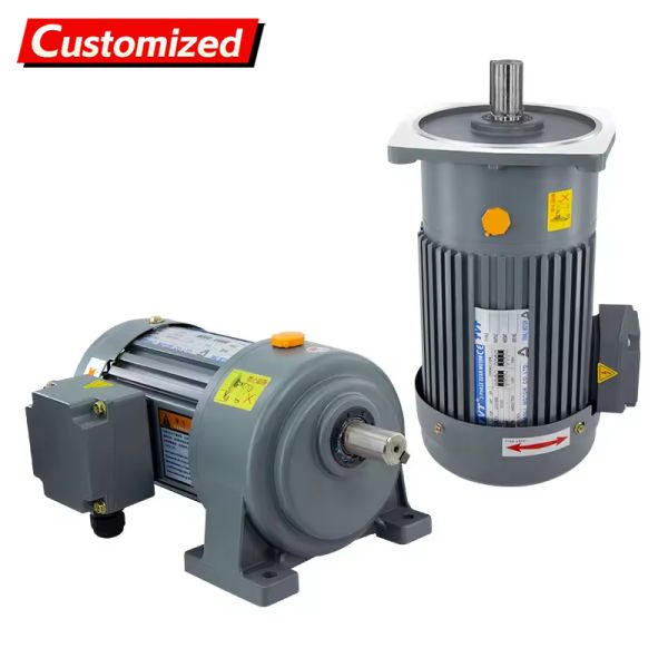 Waterproof 220V/380V Gear Reducer Motor with Compact Structure for Variable Speed Applications