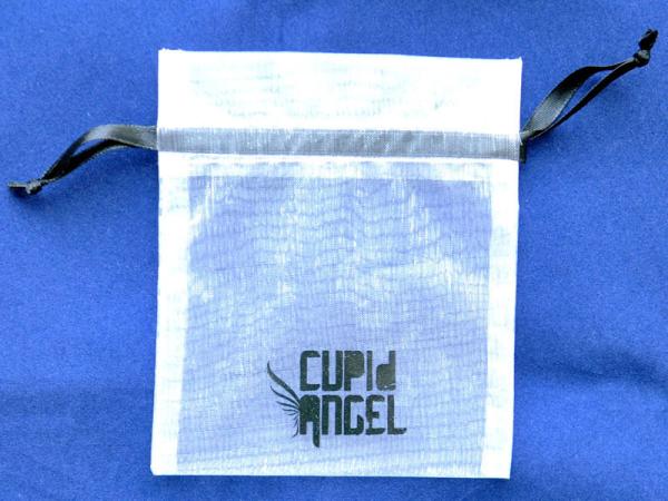 SMETA Recyclable Sheer Organza Bag , TUV Mesh Jewelry Pouches Custom
