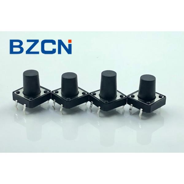 6 X 6 X 6 Mm Momentary SPST Tactile Switch , Miniature Push Button Switch