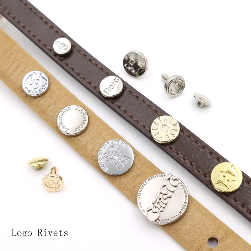 Trendy Mushroom Head Rivet Luxury Metal Rivet Stud For Leather Bags Belts Shoes