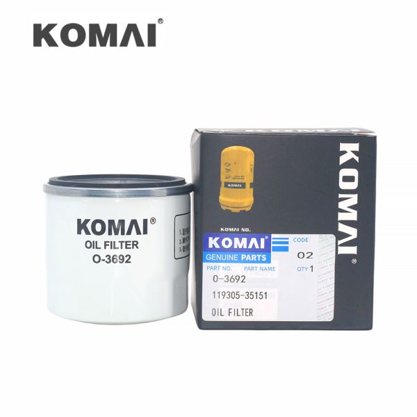 Heavy Duty Oil Filter P502067 LF3692 for Excavator Engines