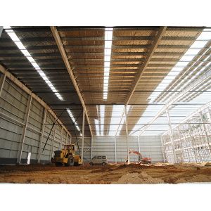 Pre Engineered Custom Steel Shed , Carbon Steel Structure Shed