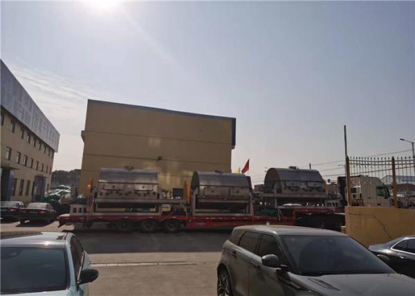 Corante químico giratório da máquina de secagem do cilindro 220v farmacêutico e gêneros alimentícios