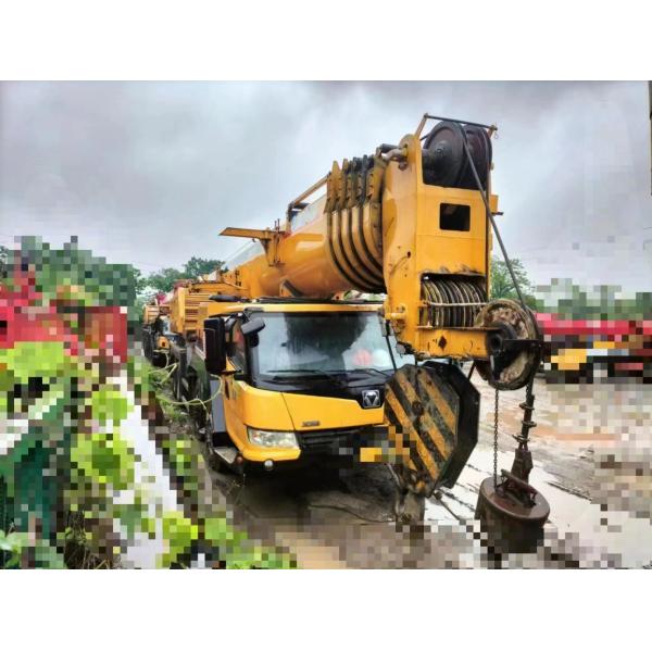 2015年 中古クレーン Xtc100 テリアン モバイルクレーン 建設機械 オレンジ トラック クレーン