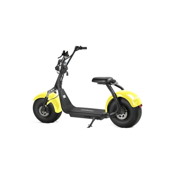 EcoRider 60v 12ah 1000w brushless motor,with Fat Wheel Tires Electric Chopper Motorcycle Motorbike For Adults