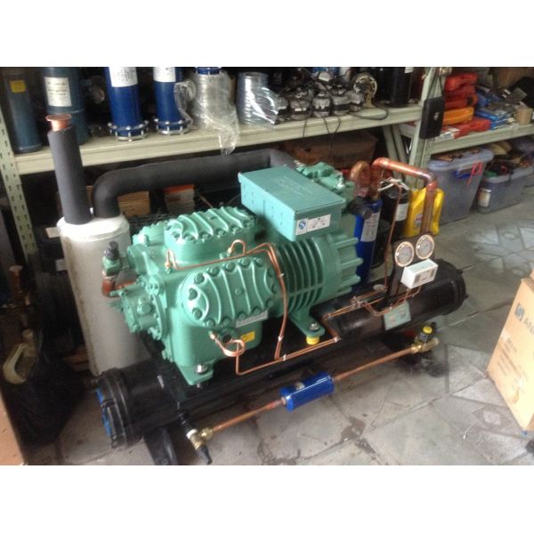Direct Cooling 10HP R404a Air cooled Refrigeration Condensing Units 4VES-10Y-40P 8kw 4VCS-10.2Y-40P