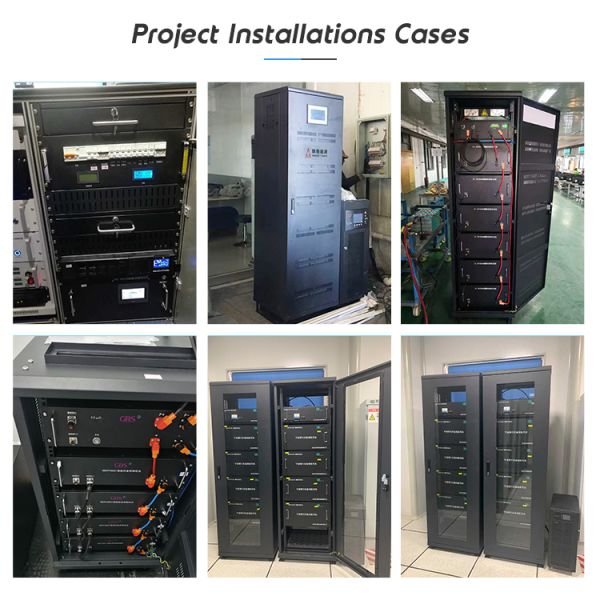 384V 50Ah LiFePO4 Battery Backup Network Server UPS Rack-Mounted CAN Communication off Grid for Energy Storage