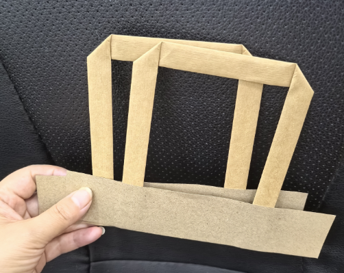 High Speed Efficient Paper Handle Pasting Machine For Paper Bags