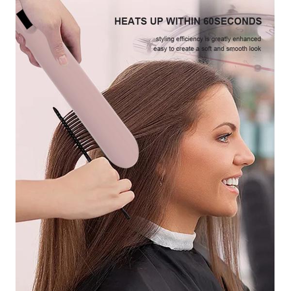 Ceramic Tourmaline Nano Hair Straightener , Hotel Hot Tools Flat Iron 35W