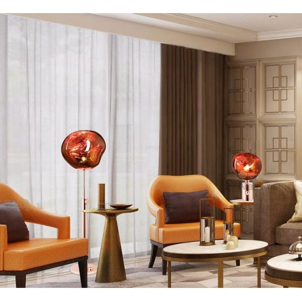 Postmodern Creative Melt floor lamp Acrylic LED lamp Lava Irregular Table Lights Living Room Bedside Lamp(WH-MFL-29)