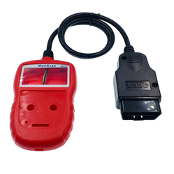 Nickel Golden Plated Pins OBD2 Auto Diagnostic Scanner With 12V Scanner Connector