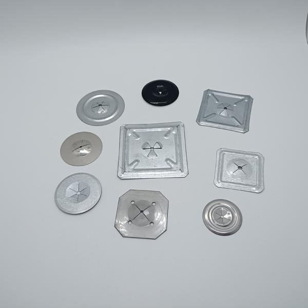 30mm Self Locking Washer Perforated Insulation Pin Washer Metal Stamping