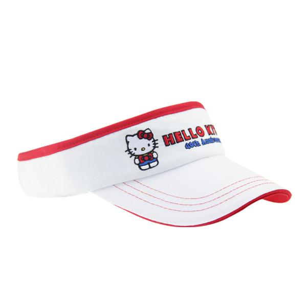 Kids Light Weight Sun Visor Caps White Sun Shade Visor Hat Adjustable  Closure
