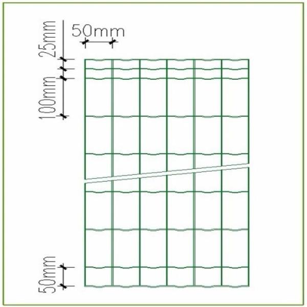 Garden Fencing Holland PVC Coated Euro Wire Mesh Fence Euro Garden Holland Wire Mesh Euro Fencing