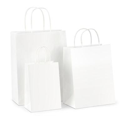Recyclable Printing Carrying Bag Customized Logo Large Heavy Duty Kraft Paper Bag
