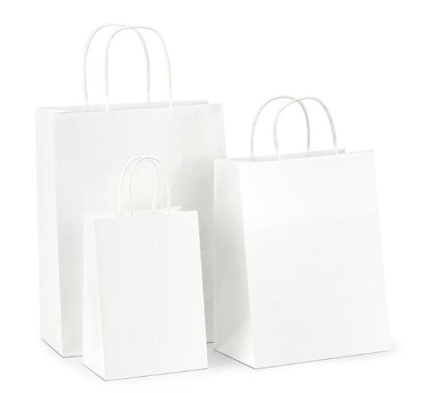 Recyclable Printing Carrying Bag Customized Logo Large Heavy Duty Kraft Paper Bag