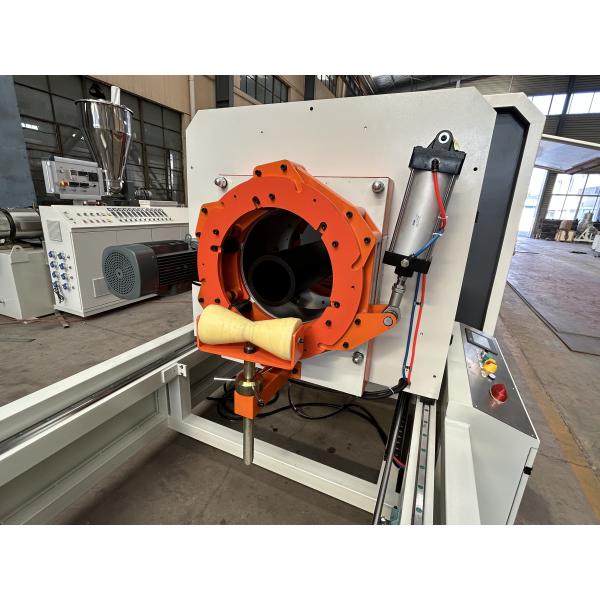 Electric Conduit Pipe Making Machine Production Line For PE Vacuum Cleaner Hose ISO Certified And Customizable Voltage
