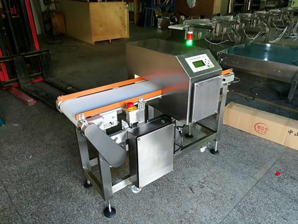 competitive conveyor model metal detector for food product inspection