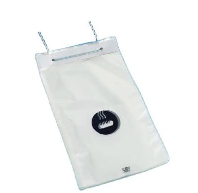 Customized Printed Wicketed Plastic Bread Bags Recycle Food Polythene Bags