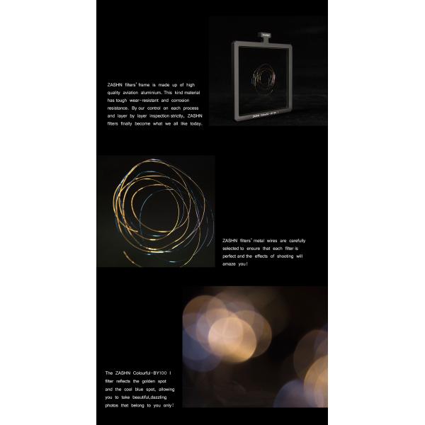 Portrait Photography ZASHN Filter For Special Effect Metal Wire 175g