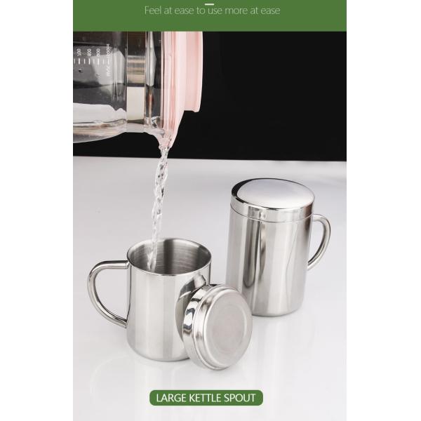 300ml 400ml Double Wall Stainless Steel Beer Mug with Custom Printing Logo and Handle