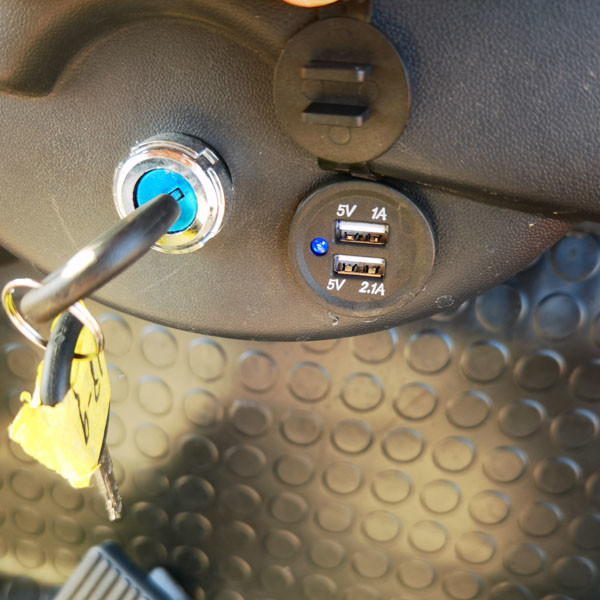 2 Seater Electric Carryall Golf Cart Heavy Duty ODM