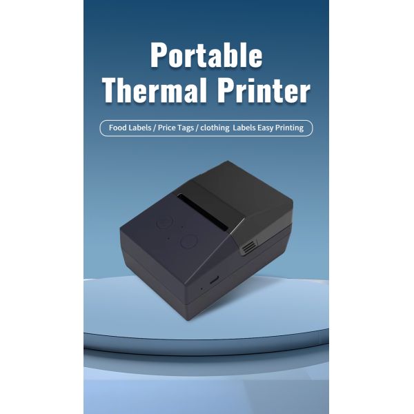 High Quality 58mm Thermal Printer Mini Wireless Label Maker for Item Classification Stock Thermal Paper Product
