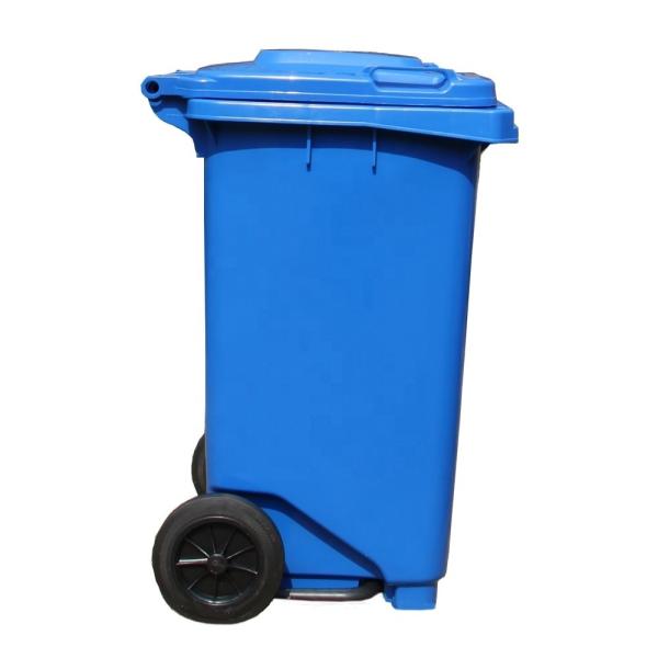 100l waste bin Outdoor solar food pedal trash rubbish can waste bin