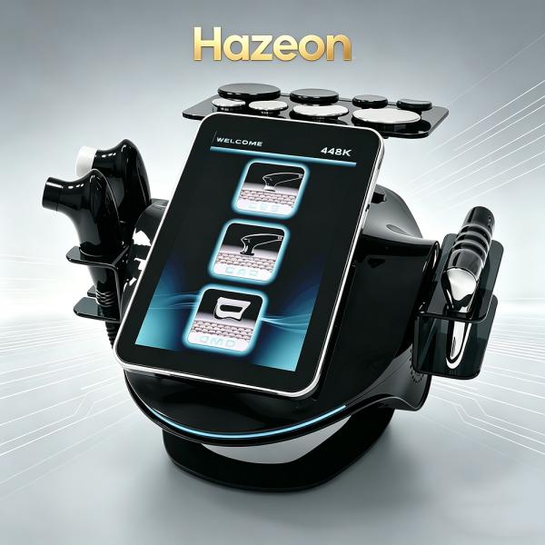 Hazeon 448Khz Tecar Therapy Device For Physiotherapy Pain Relief And Cellulite Reduction, 448kHz Frequency, High Power 500W