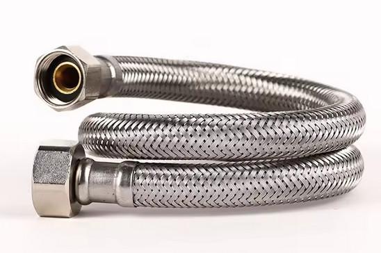 Stainless Steel Flexible Hoses Braided Metal Sink Faucet Hose Female To Female Female To Male