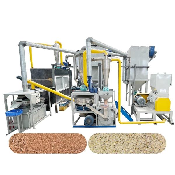 PLC Core Components Used in Recycle Waste PCB Electronic Board Copper Recycling Plant