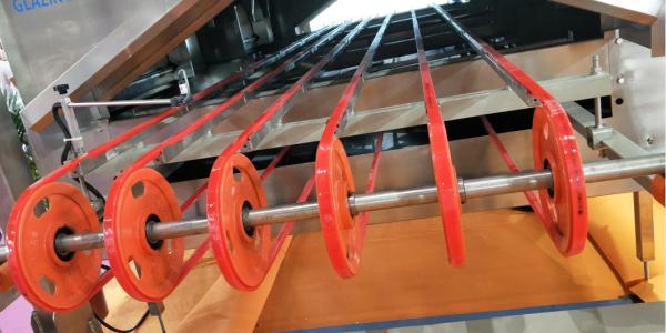 2m*0.6m*1.5m accuracy Conveyor Belt Machine Continuous Conveyor System