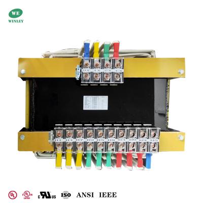 Ul Listed 75kva Three Phase Dry Type Low Voltage Multi-Tap Isolation Transformer 208v 240v 480v Doe Efficiency