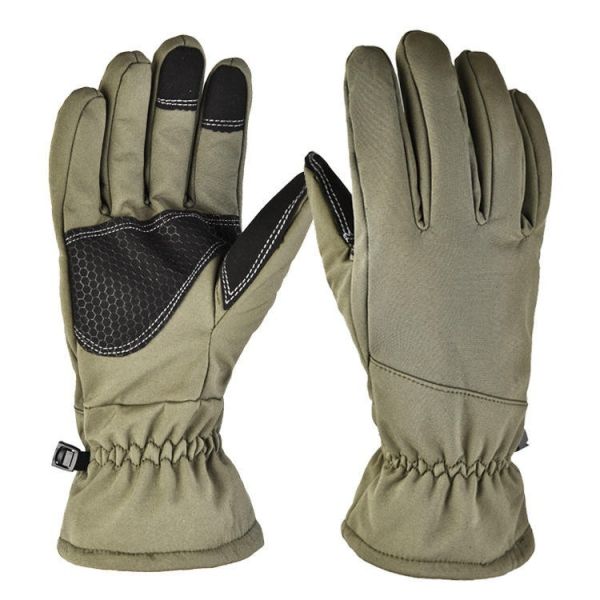 Non Slip Thermal Gloves for Autumn Cycling Skiing Touch Weight Lifting Outdoor Sports Windproof Waterproof UV Protection