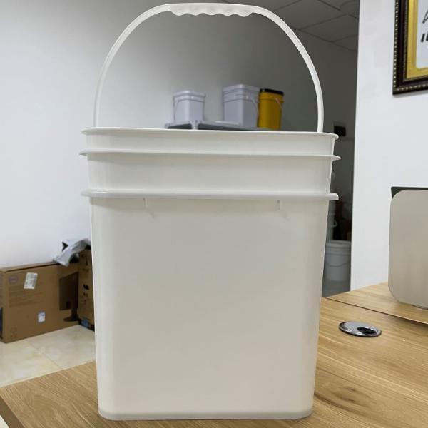 Polypropylene Bucket Custom Round Steel Drums Container 1L-5L for Sauce and Paint