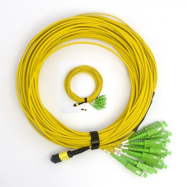 12F MPO/MTP to SC SM Fiber Optic MPO/MTP Jumper LSZH in Data Center