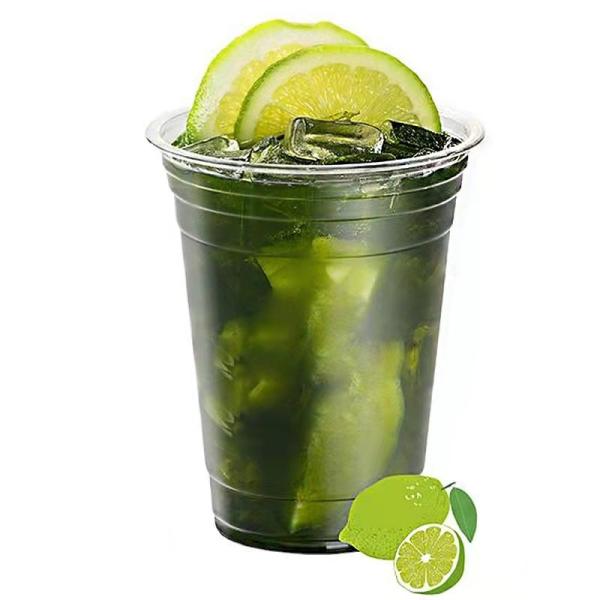 Oripack Disposable Boba Cups 32 Oz Pet Plastic Cups Heat Sealing