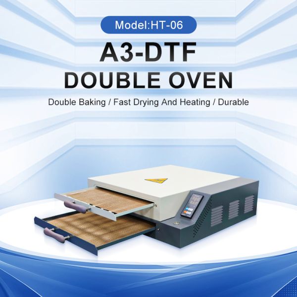 FCOLOR Double Layer DTF Dryer Oven New Multifunctional A3 Print Leading Pigment Manufacturing Curing