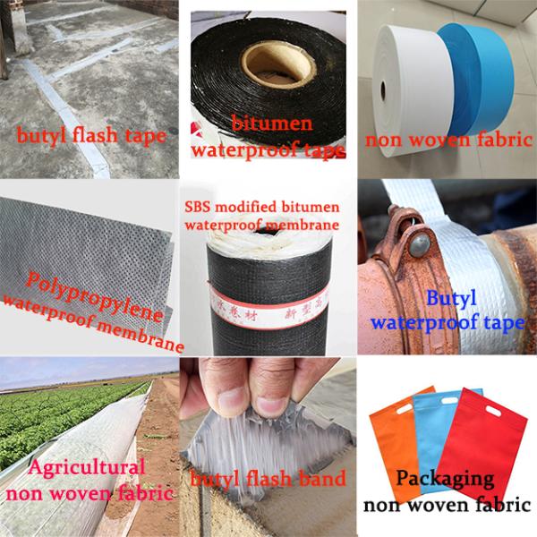 3 слойные PP PE водонепроницаемые мембраны для полного решения в промышленных и гражданских зданиях