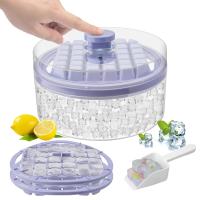 Envases de hielo con tapa y contenedor para whisky, cócteles, jugo de café.