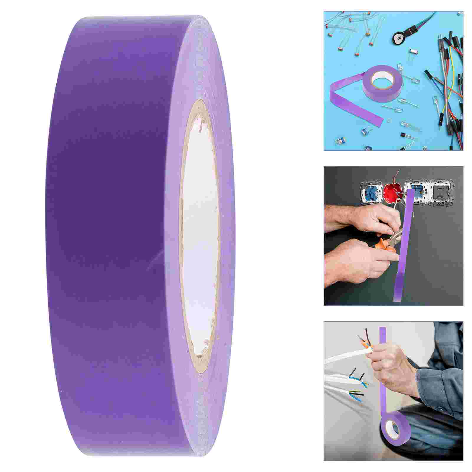 Multipurpose Strong Adhesive PVC Sock Tape 19mm 20m Heat-Resistant Sports Football Electrical Tape for Insulation Protection