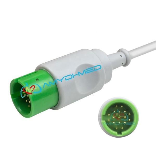 Hospital SPACELABS ECG Cable With Leadwire Round 17P 5 Lead Snap OEM
