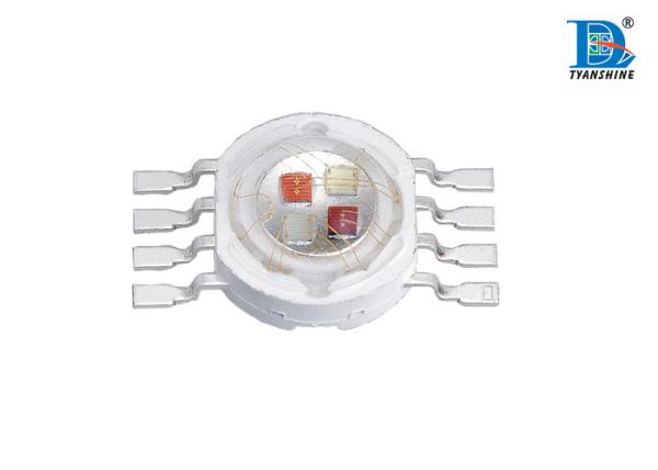 RGB Amber Multi Color LED Diode 8W 500mA for Stage Lighting , Light Emitting Diode