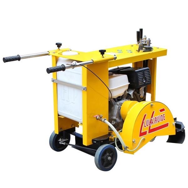 Máquina de corte de refrigeração ar da estrada do cimento, equipamento 13HP de corte concreto